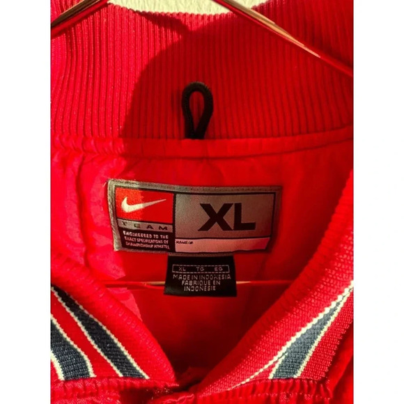 St.Louis Cardinals Nike Satin Bomber Jacket Mens Snap Button Baseball Coat Sz XL - Picture 9 of 15